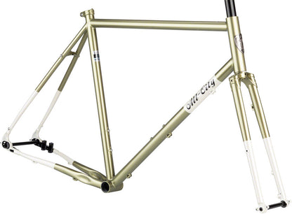 NEW All-City Super Professional Frameset - Flash Basil City Frame - Around the Cycle