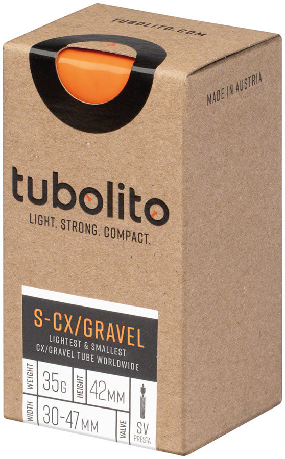 NEW Tubolito S-Tubo CX/Gravel Tube - 700 x 30-40mm 42mm Presta Valve