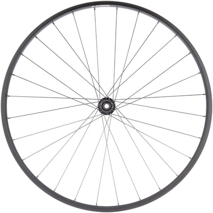 NEW Quality Wheels Value Double Wall Series Disc Rear Rear Wheel - 700, 12 x 142mm, Center-Lock, HG 11, Black - Around the Cycle