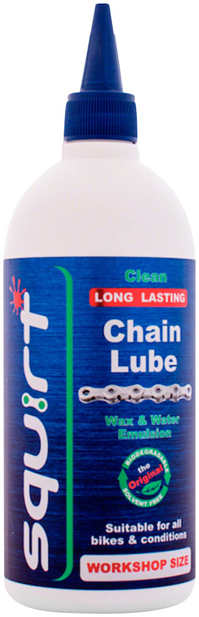 NEW Squirt Long Lasting Dry Bike Chain Lube - 17 fl oz, Drip