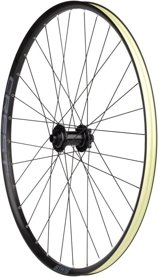 NEW Stan's No Tubes Crest S2 Front Wheel - 29", 15 x 110mm, 6-Bolt, Black