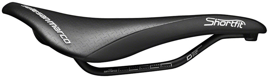 NEW Selle San Marco Shortfit Supercomfort Open-Fit Dynamic Saddle - Manganese Black Men's Wide