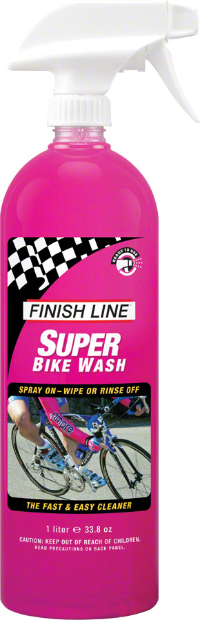NEW Finish Line Super Bike Wash Cleaner, 34 oz Hand Spray Bottle