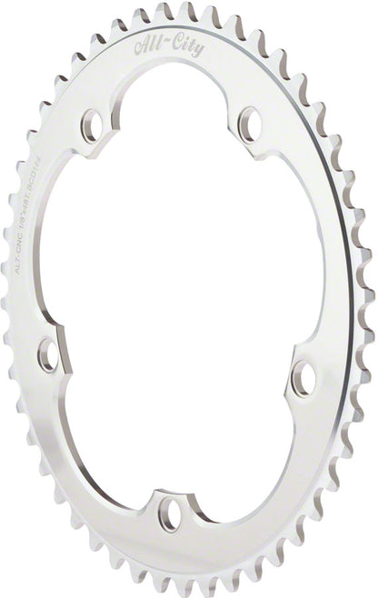 NEW All-City 612 Track Chainring All-City 48T 144 Silver 1/8" 612 Track Ring