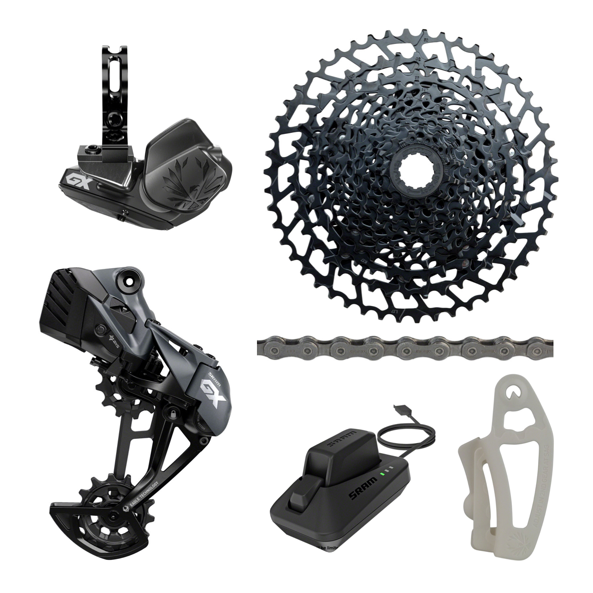 NEW SRAM GX/NX Eagle AXS Upgrade Kit - Derailleur, Shifter, Cassette 1 NEW SRAM GX/NX Eagle AXS Upgrade Kit - Derailleur, Shifter, Cassette 1