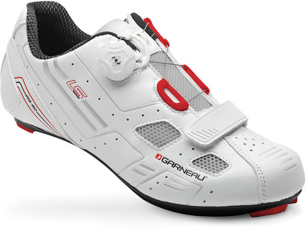 NEW Louis Garneau LS-100 White 40 US 7 Boa Men's Road Cycling Shoes
