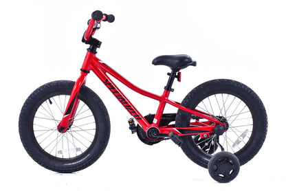 USED Specialized RipRock 16" Coaster Brake Kids Bike Red w/ Training Wheels