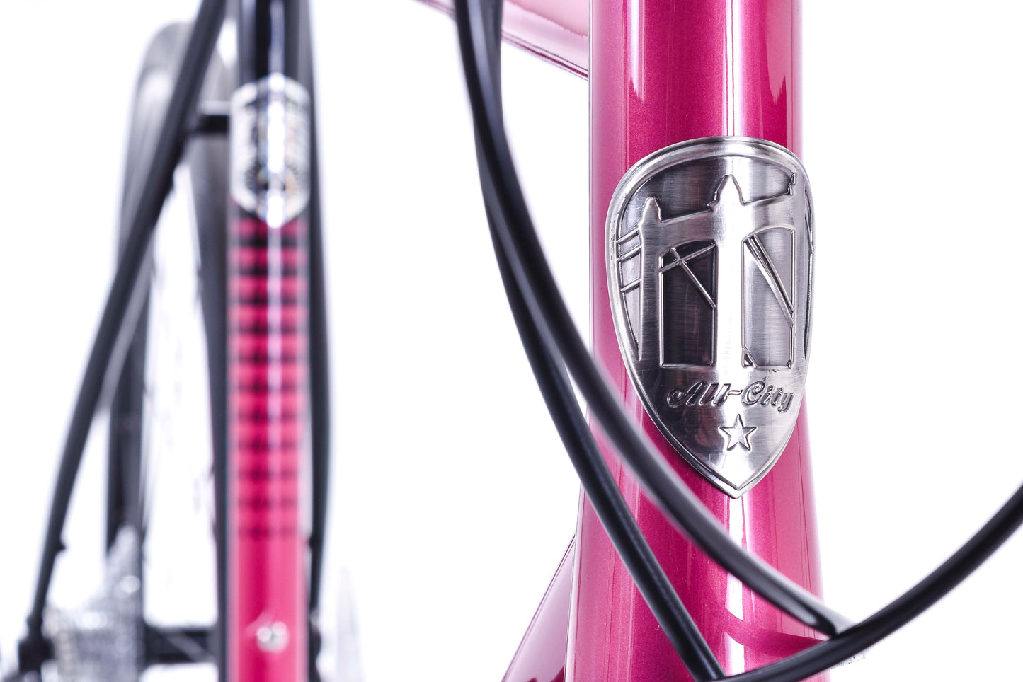 NEW All-City Zig Zag 55cm Steel All-Road Bike - Sour Cherry Seltzer - Rival/Force - ATC Custom Build