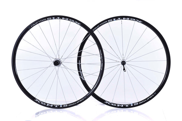 USED Xentis Squad 2.5 Carbon Rim Brake Tubular Wheelset 11 speed Quick