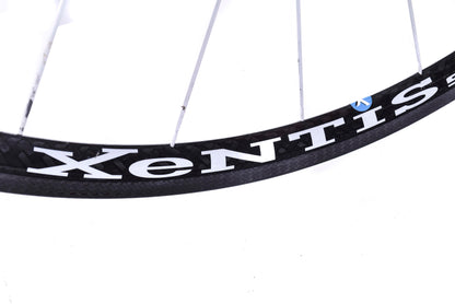 USED Xentis Squad 2.5 Carbon Rim Brake Tubular Wheelset 11 speed Quick Release