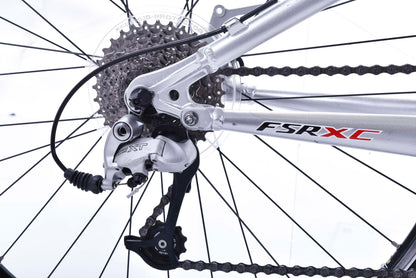 USED 2002 Specialized Stumpjumper FSR XC Full Suspension Mountain Bike Medium Shimano XT 3x9 speed M4 Aluminum AS IS