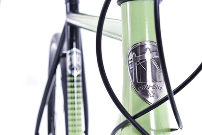 NEW All-City Zig Zag 52cm Steel All-Road Bike - Honeydew Bling - Rival/Force - ATC Custom Build