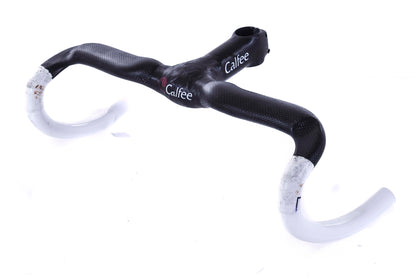 USED Calfee Integrated Drop Handlebar FSA Plasma 44cm Bar ENVE 110mm Stem 6 degree