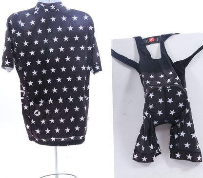 NEW out of package Pactimo Mini Robostar Cycling Kit Large Jersey Medium Bibs
